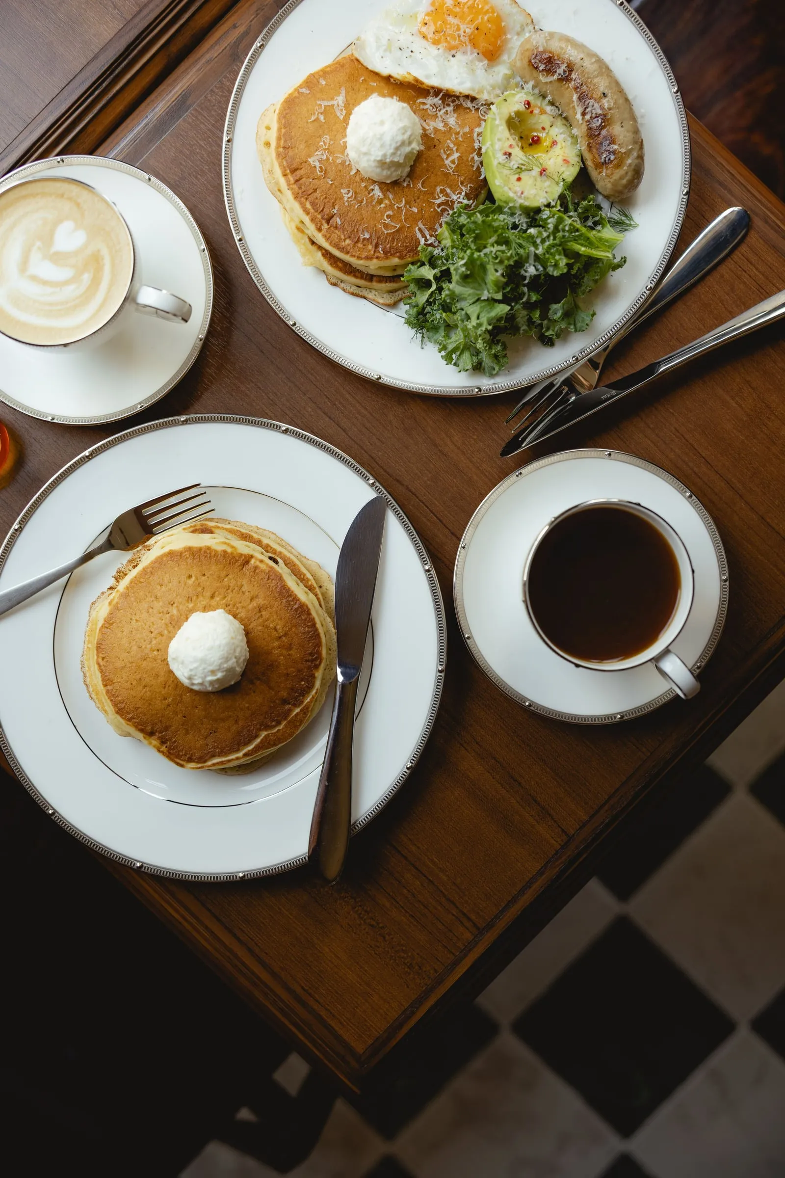 NID CAFE の朝食